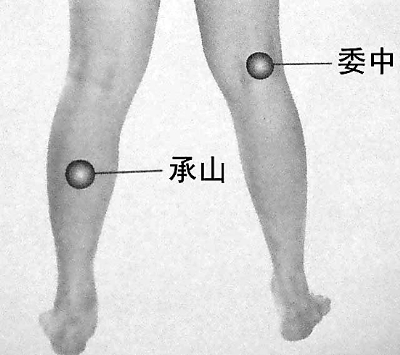 委中穴足三里等6穴位可解除身體疼痛