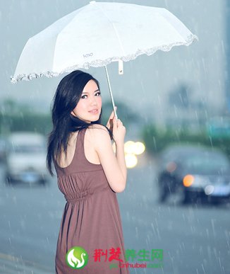 國際流行時尚雨中漫步保健法