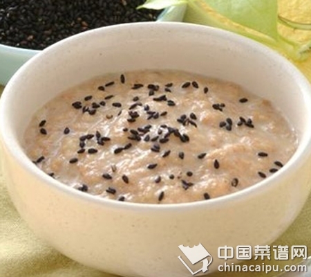 芝麻粥滋潤你的肌膚