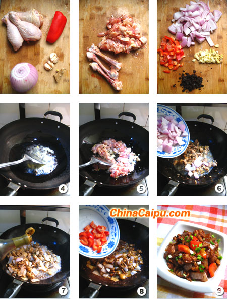 小炒雞腿肉