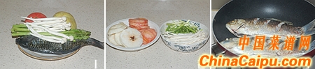 蔬果鯽魚湯
