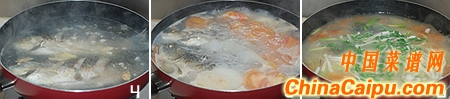蔬果鯽魚湯