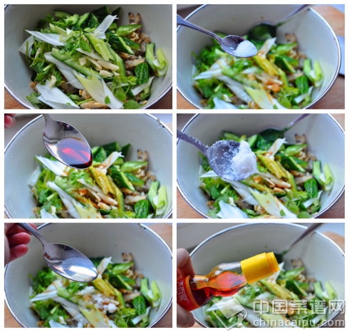 香蔥蜆子肉拌黃瓜