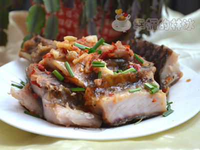 剁椒蒸臘魚