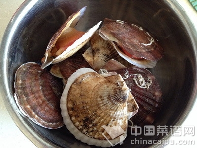 蒜蓉粉絲蒸扇貝