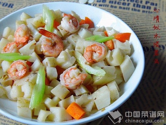 蝦仁蓮藕