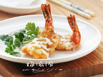 香酥黃金蝦排