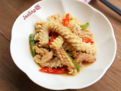 雙椒鮮魷