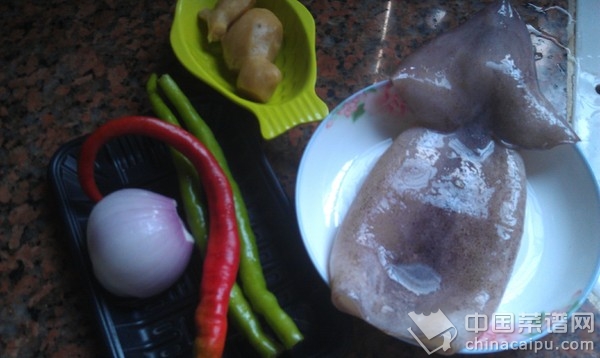 雙椒鮮魷