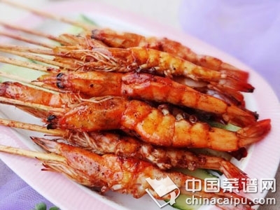 烤串蝦