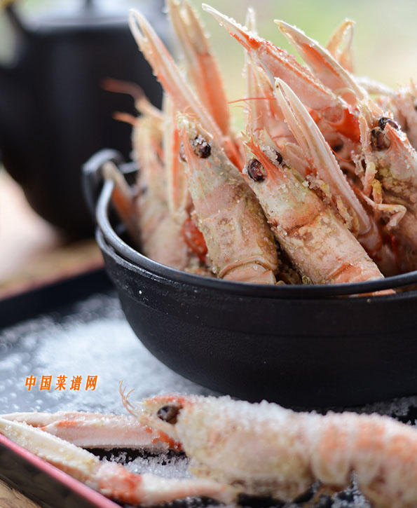 #百家千宴#最具特色的客家鹽焗菜 <wbr>鹽焗海鰲蝦