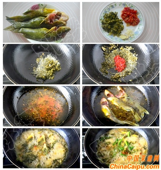 鹽酸菜煮黃臘丁