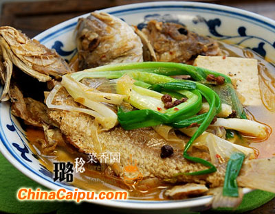 小黃魚燉豆腐