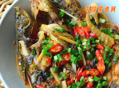 酸辣黃骨魚