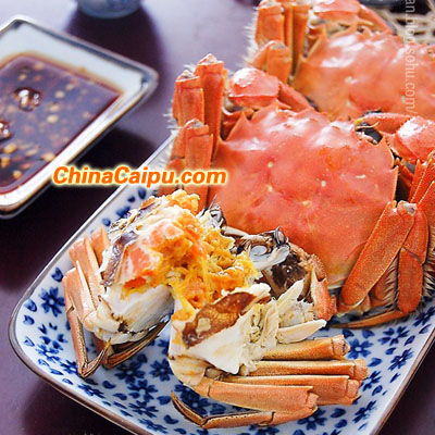 清蒸大閘蟹