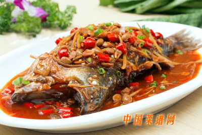 臘八豆燒鱸魚