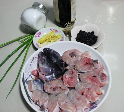 豉汁蒸鉗魚