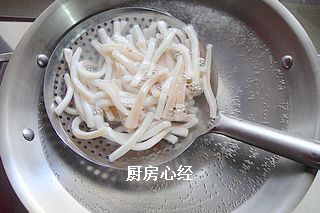 香干炒魷魚
