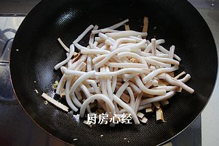 香干炒魷魚