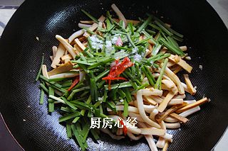 香干炒魷魚