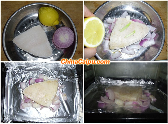 檸香烤鱈魚