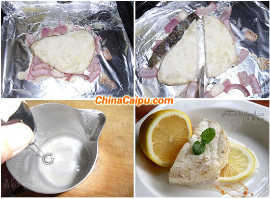 檸香烤鱈魚