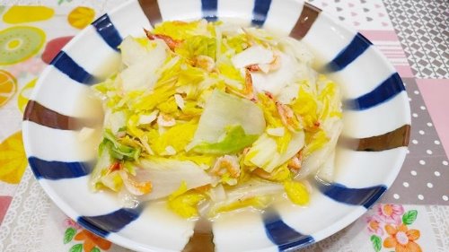 大蝦炒白菜
