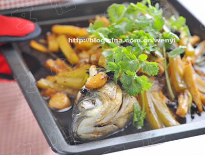 豆豉烤魚