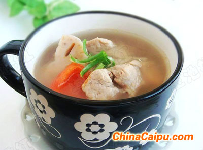 番茄蓮藕排骨湯