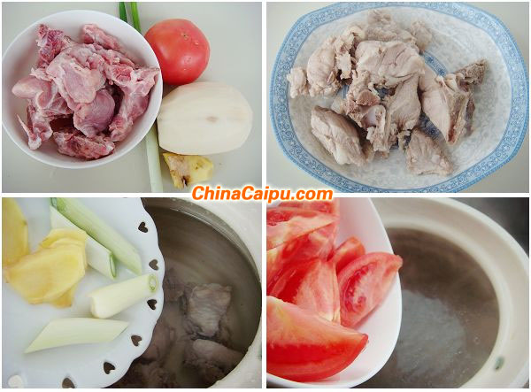 番茄蓮藕排骨湯