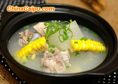 冬瓜玉米排骨湯