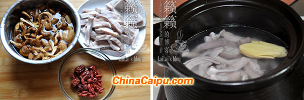 真姬菇肚片湯