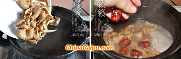 真姬菇肚片湯