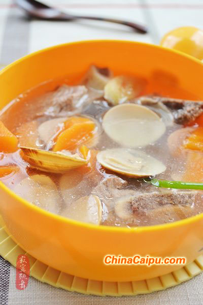 蛤蜊蘿蔔燉肉湯