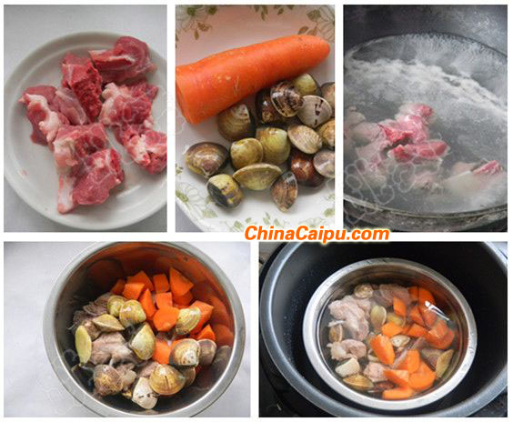 蛤蜊蘿蔔燉肉湯