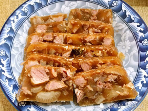冰凍肘子肉