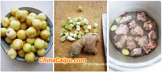 土豆仔燒脊骨