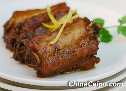 檸汁茶香排骨
