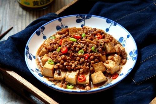 醬香肉末豆腐