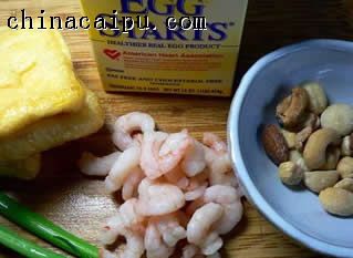 北極甜蝦豆皮煎