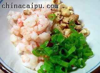 北極甜蝦豆皮煎