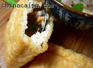 北極甜蝦豆皮煎