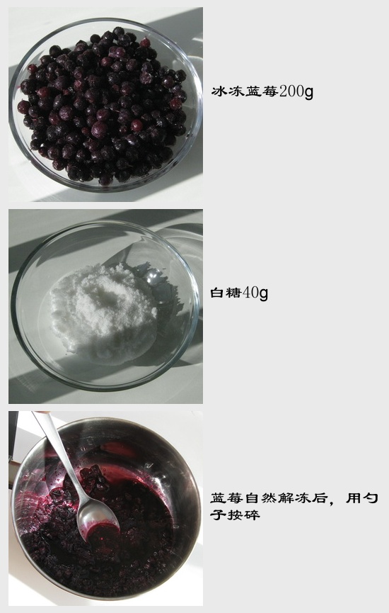 藍莓醬的做法