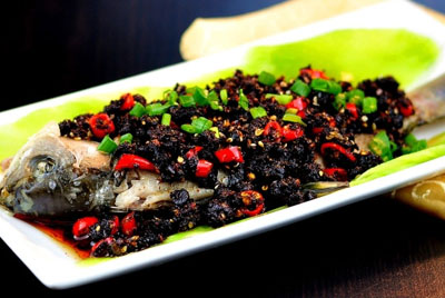 香辣豆豉鯽魚