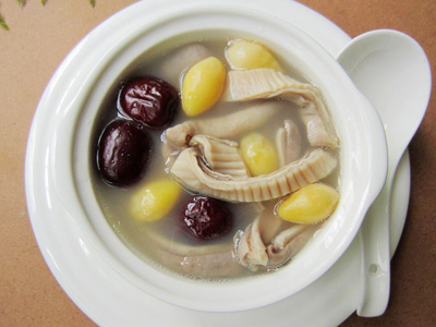 豬肚白果湯