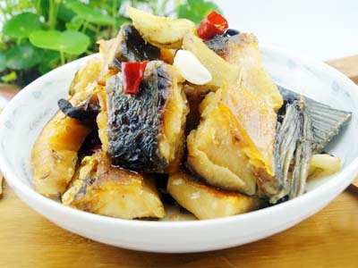 蒸臘魚