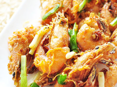 肉鬆香酥蝦