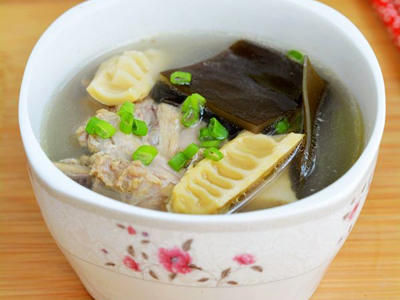 筍乾海帶老鴨湯