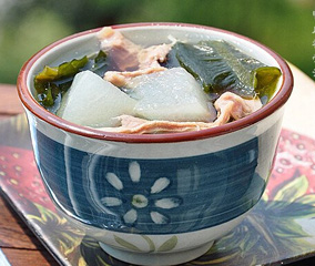 鴨肉裙帶冬瓜湯
