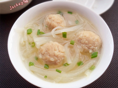 蘿蔔絲丸子湯
